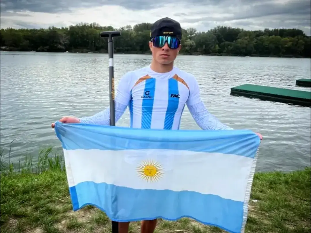Canotaje: Iván Cacho inició su participación en los Olimpyc Hopes
