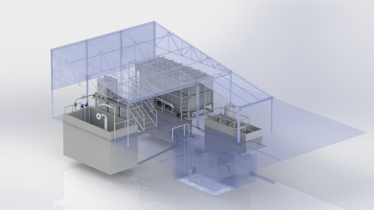 El INTI diseñó una planta para el tratamiento  de efluentes de una terminal pesquera