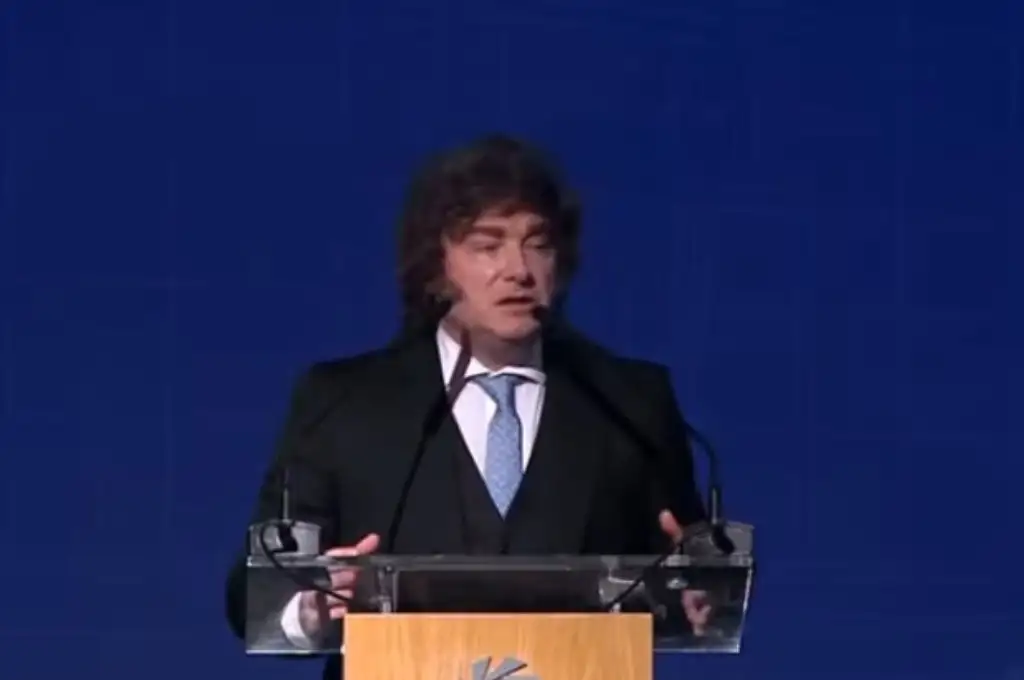 Javier Milei defendió el ajuste monetario durante un evento realizado en el Malba.