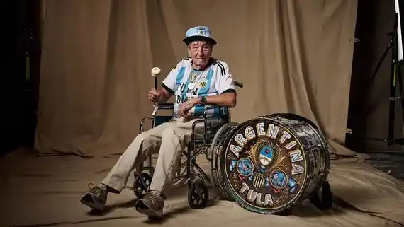 Murió Tula, el militante peronista que se convirtió en el hincha más famoso de la selección argentina