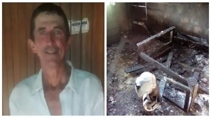 LE PRENDIÓ FUEGO  a la casa y murió a causa de  las quemaduras: Cicpc-Táchira investiga el hecho