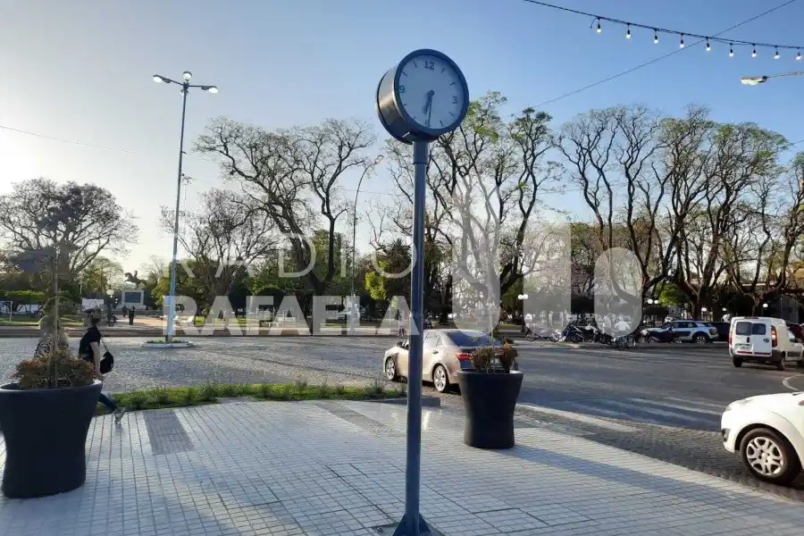 El nuevo reloj del cantero