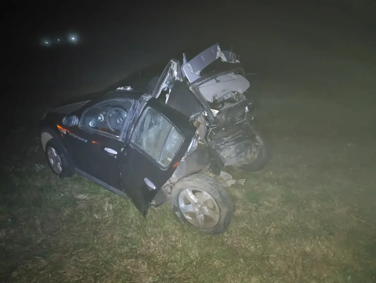 Fuertísimo choque entre un auto y un camión sobre la Ruta 34: un hombre tuvo que ser derivado a Rafaela