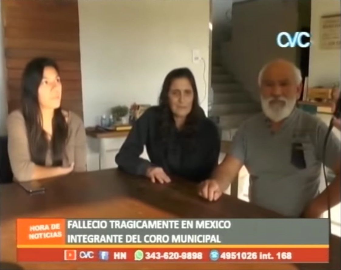 Falleció trágicamente un joven crespense en México