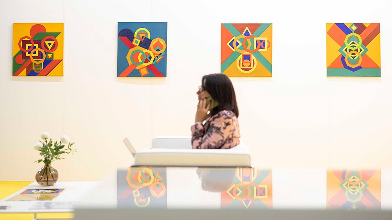 El arte argentino deslumbra en la feria internacional Artissima de Turín