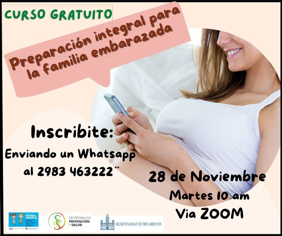 Inicia curso de preparación integral para la familia embarazada