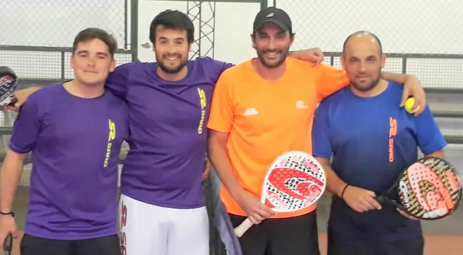 Padel: primeros campeones del año