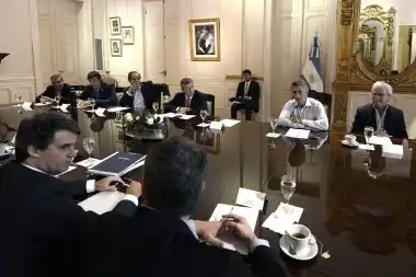 Macri mantuvo un encuentro con ministros en Casa Rosada
