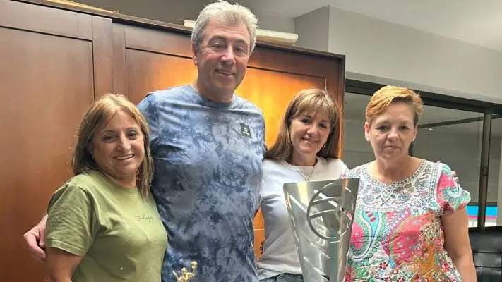 Diana Tolosa, Omar Bartneche, Sandra Bartneche y Alejandra Raneli