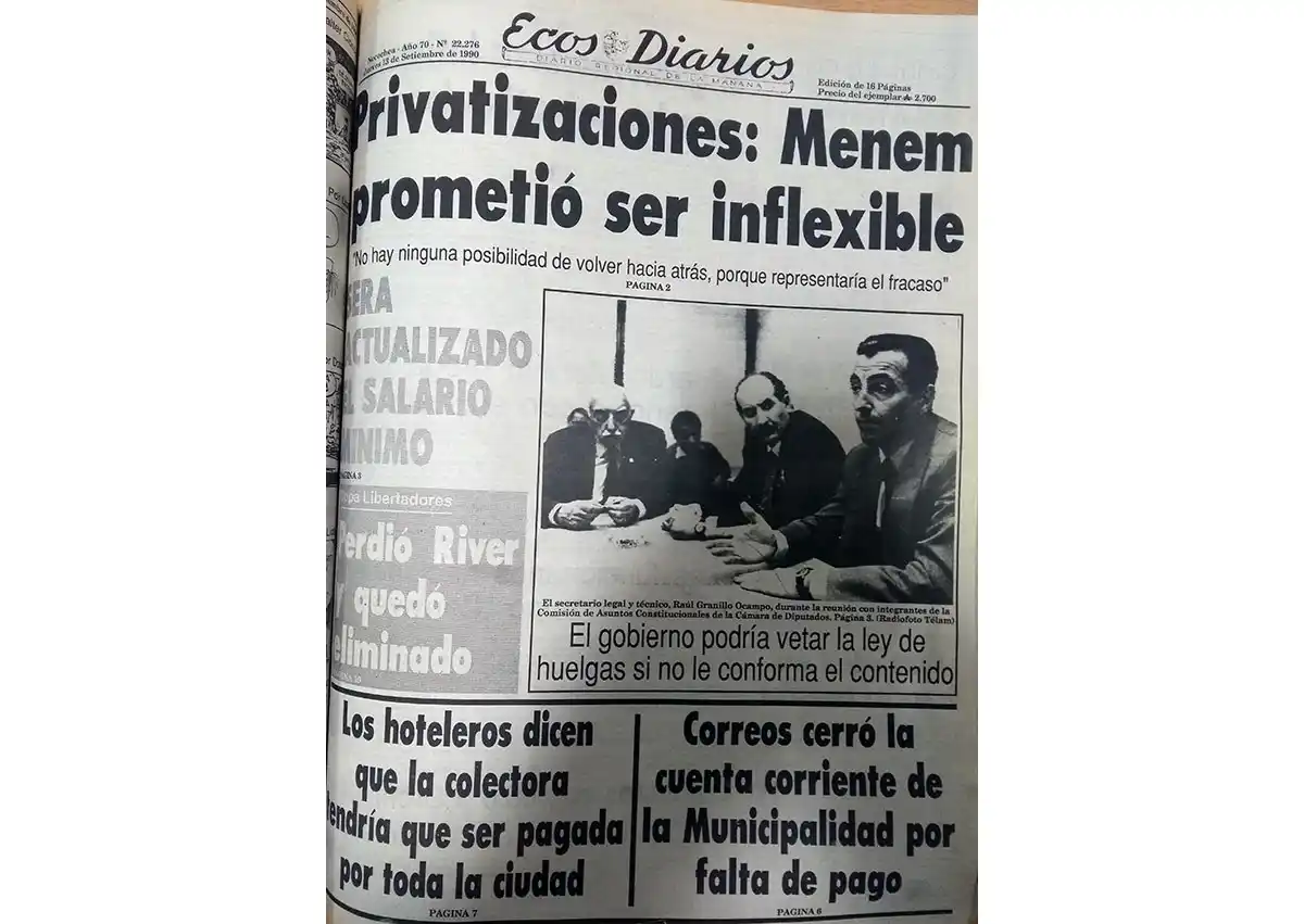 Jueves 13 de septiembre de 1990