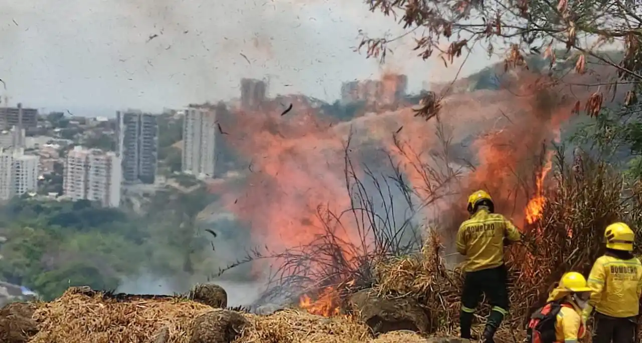 Mujer incendiaria forestal fue capturada por la comunidad