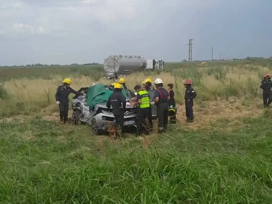 Choque fatal en ruta 33 y 70