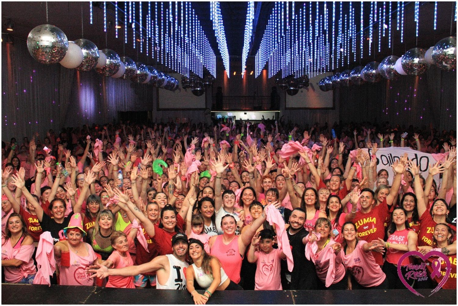 El Zumbathon que hace historia en Tandil para combatir el cáncer de mama