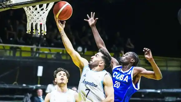 La Argentina goleó a Cuba por 105-49 en la clasificación al Mundial de Qatar 2027