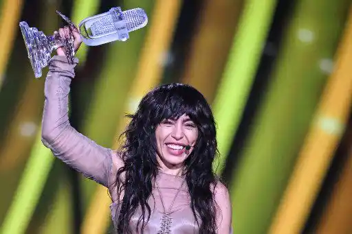 Loreen empató para Suecia un récord en el festival. Foto AFP