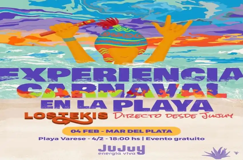 El Carnaval Jujeño llega a Mar del Plata de la mano de "Los Tekis"