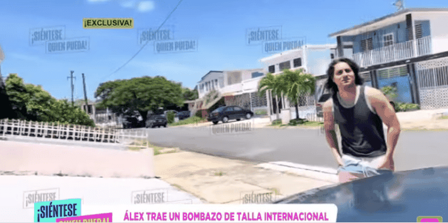 Por primera vez habló el sobrino de Ricky Martin. Foto captura Sálvese quien pueda