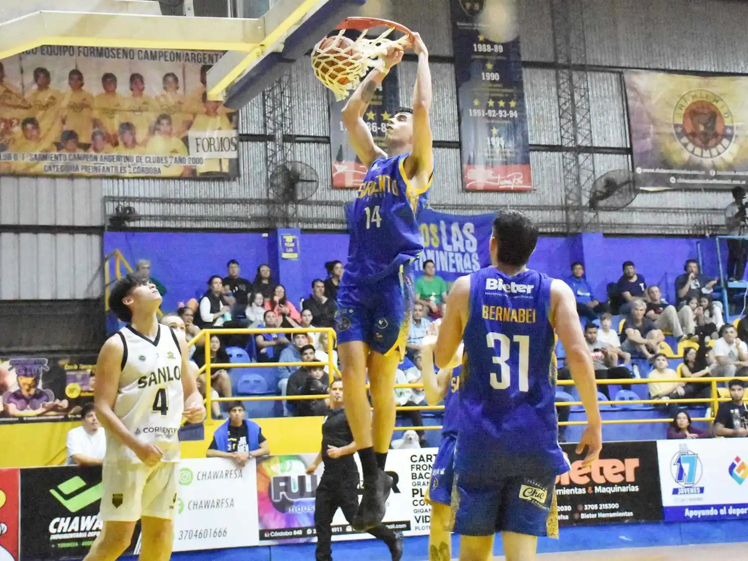 Sarmiento venció a San Lorenzo
y logró su tercer triunfo seguido