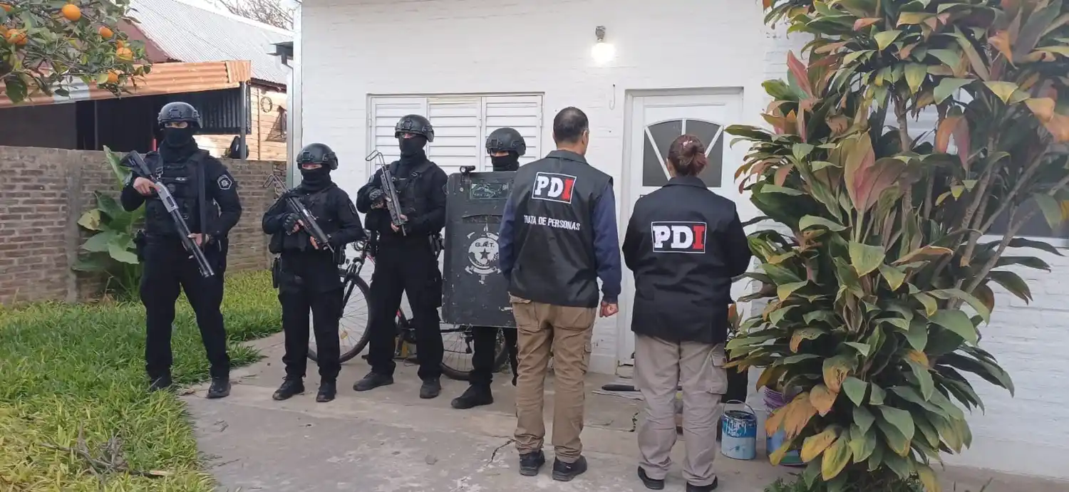 PDI realizó un allanamiento por una causa de violencia de género en una ciudad de la zona