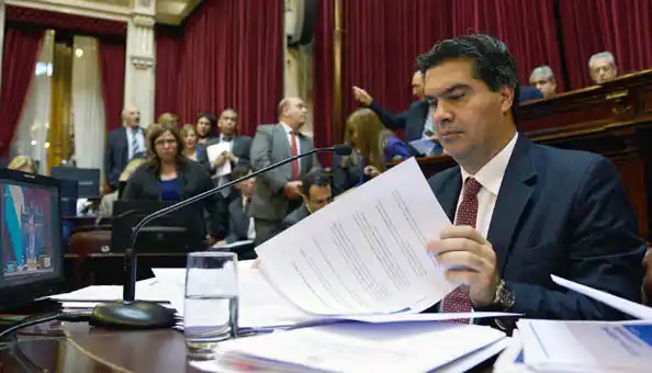 Capitanich brinda su tercer informe de gestión en el Senado