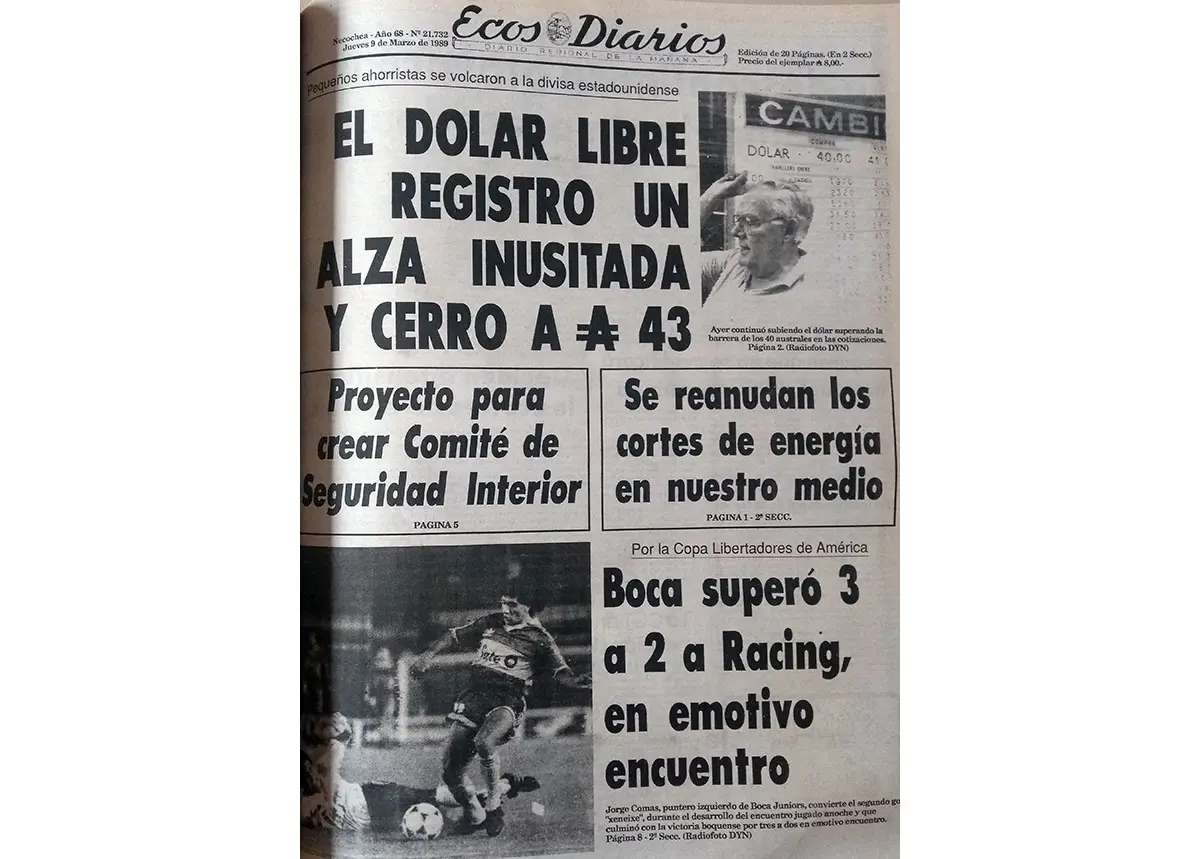 Jueves 9 de marzo de 1989