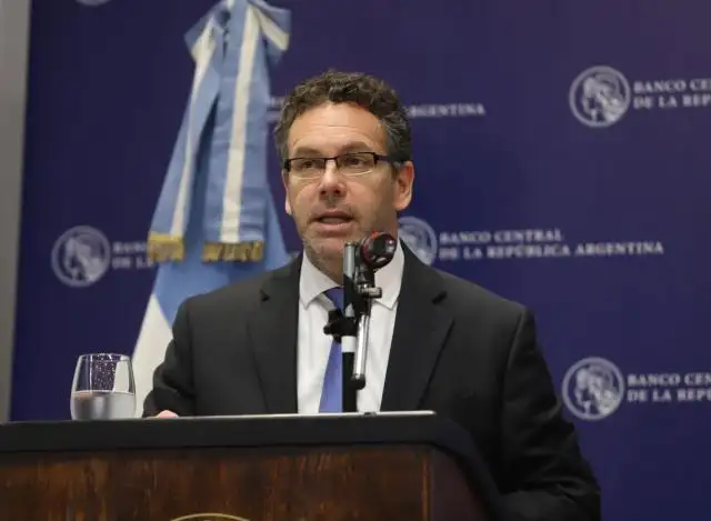 Miguel Pesce se reunió con Guido Sandleris

