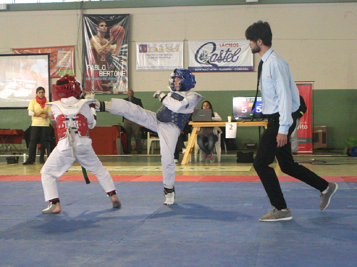 Pasó con éxito el Primer Torneo Provincial de Taekwondo en Arroyito