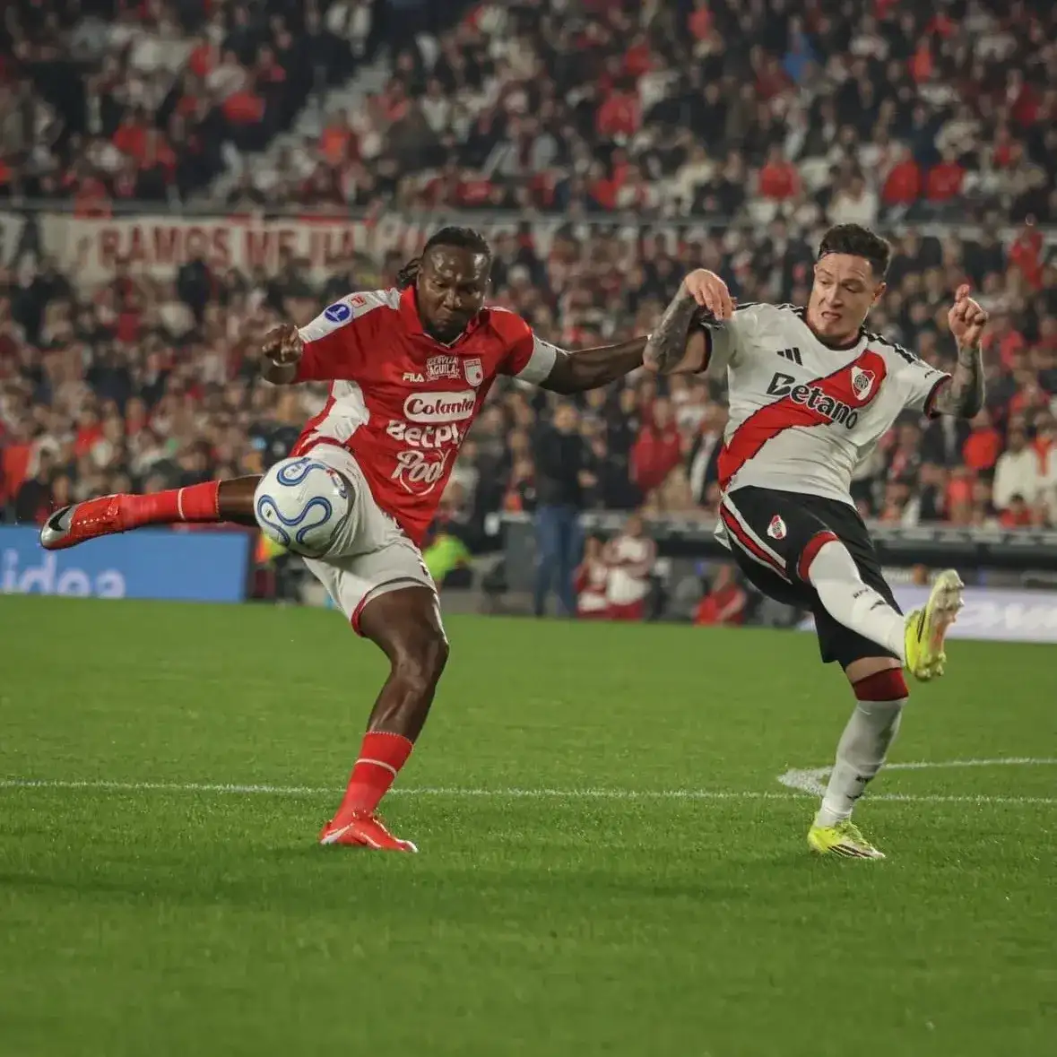 Otro golpe para River: eliminado de la Sudamericana ante Santa Fe