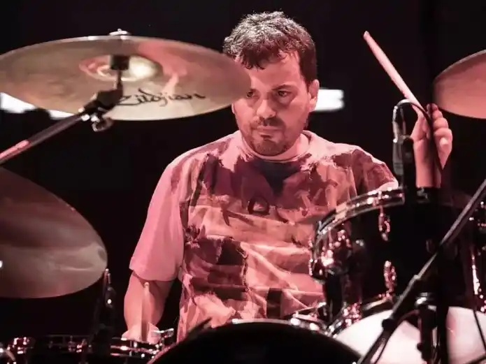 Luis Gastón Lamas, el baterista acusado.