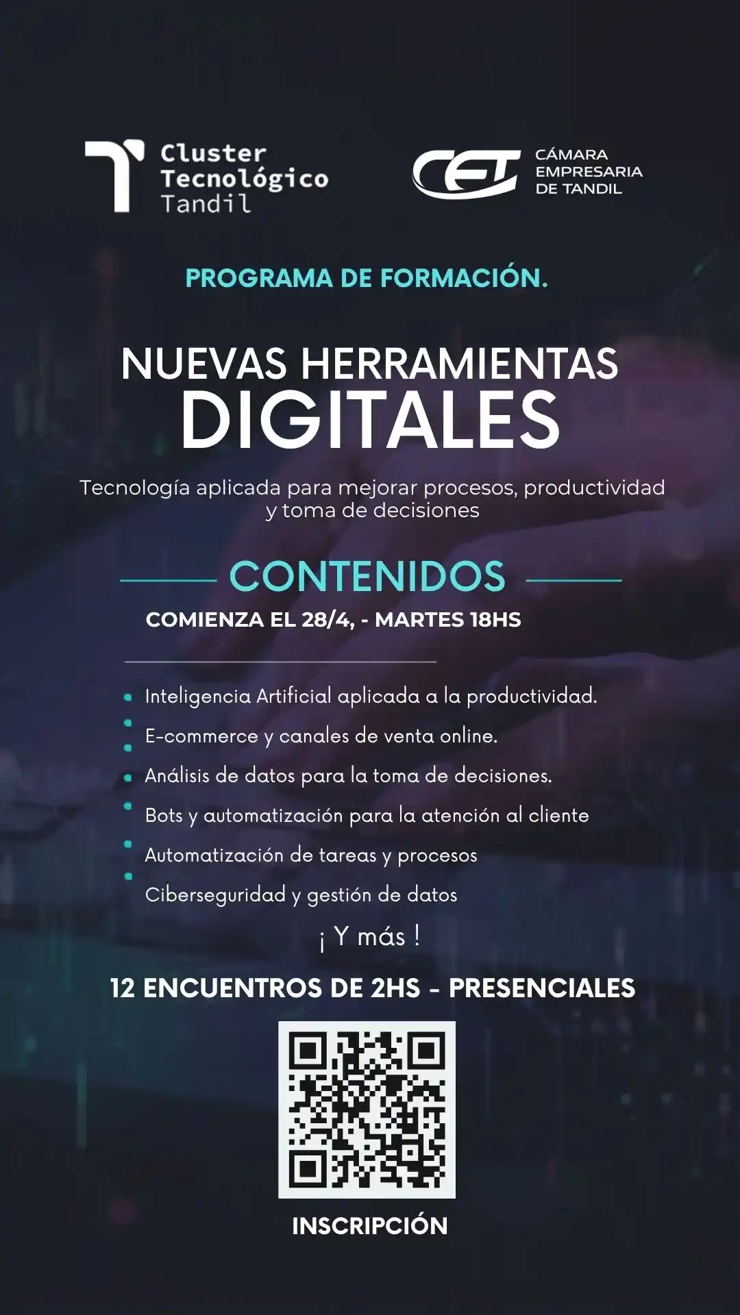 Empresas de Tandil podrán incorporar herramientas digitales en su gestión diaria