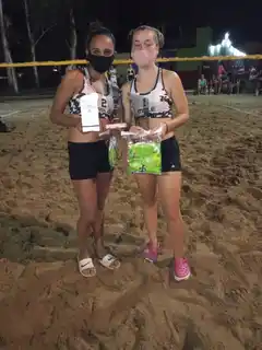 Beach Voley : Briosso Tiara y Juana Jacob campeonas 