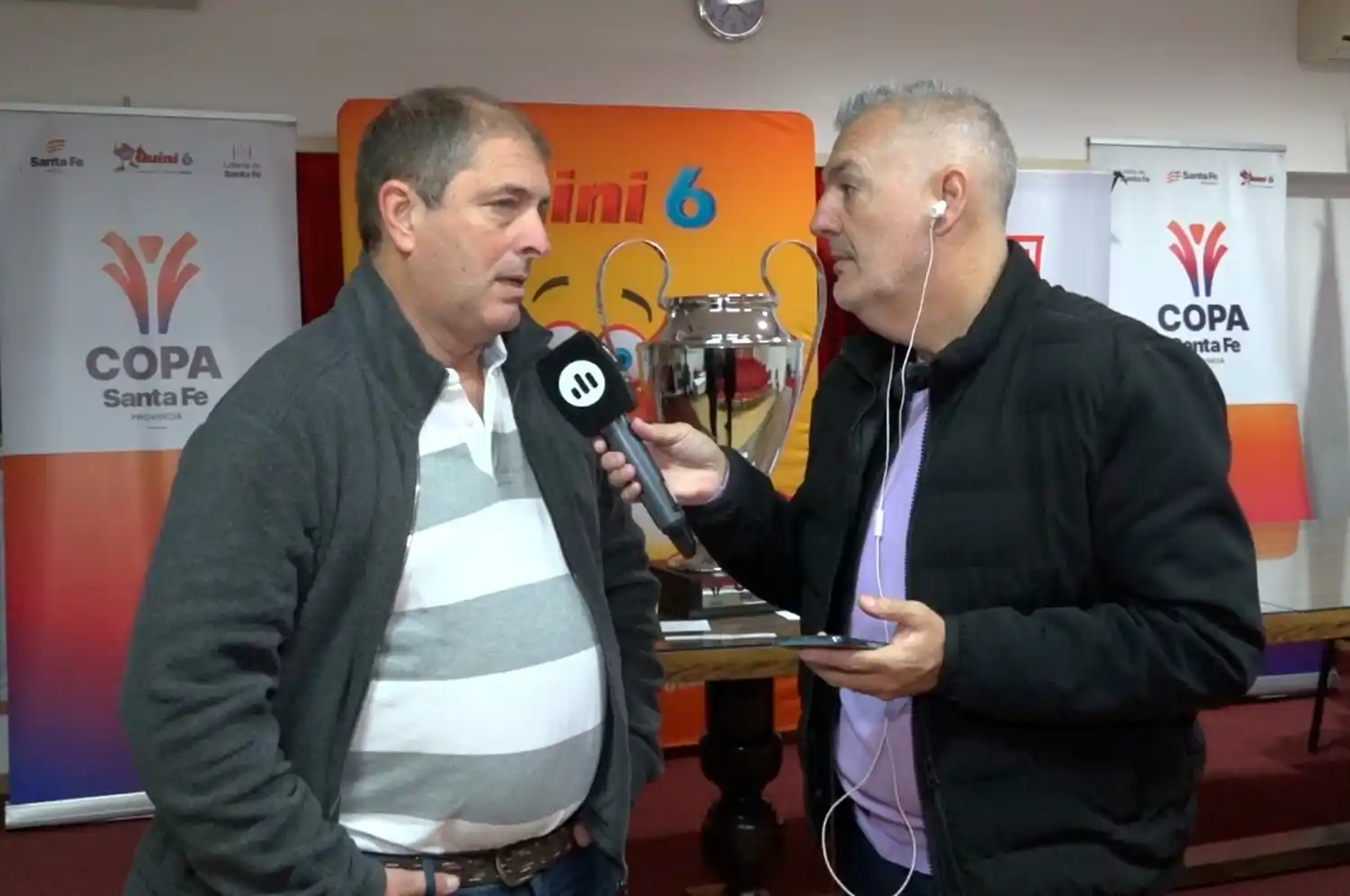 Fabian Zbrun Carlos Lanzaro Sortean la localía del partido entre Atlético de Rafaela y Ben Hur en Copa Santa Fe - 3