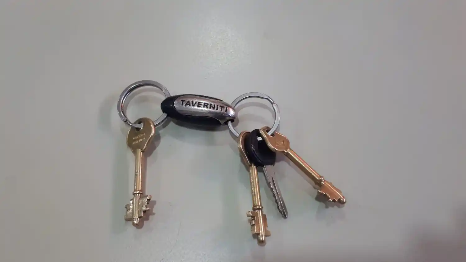 Encontraron estas llaves