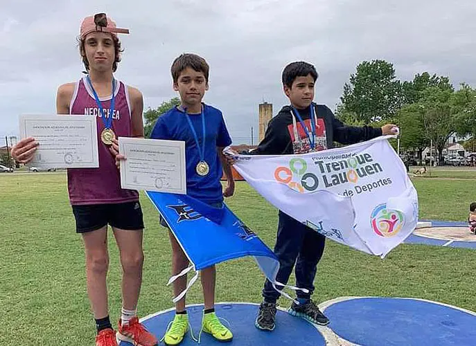 La Escuela Municipal de Atletismo cosechó medallas en el Provincial