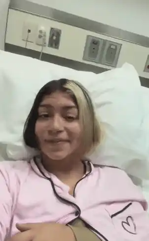 Valentina es la trapecista que se accidentó en plena función. Foto Instagram