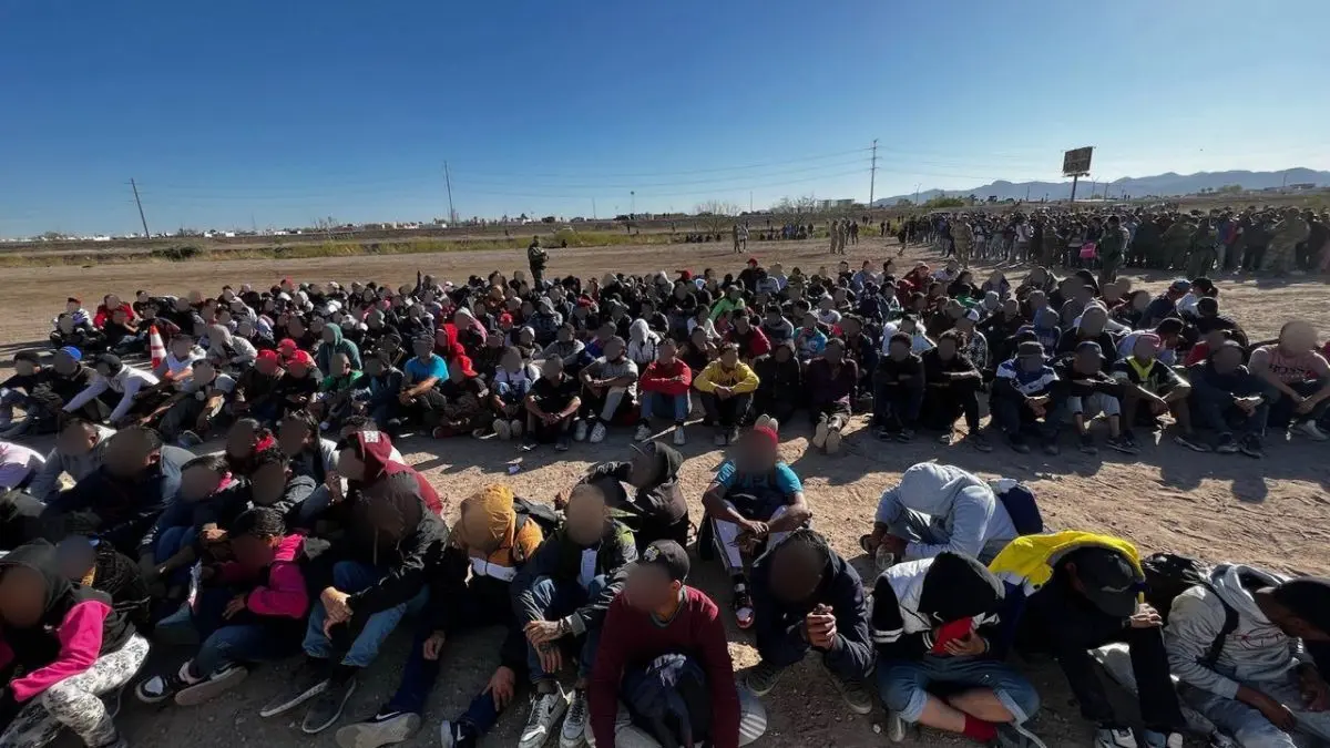 TRAGEDIA DE CIUDAD JUÁREZ provocó que avalancha de migrantes se entregaran a la patrulla fronteriza