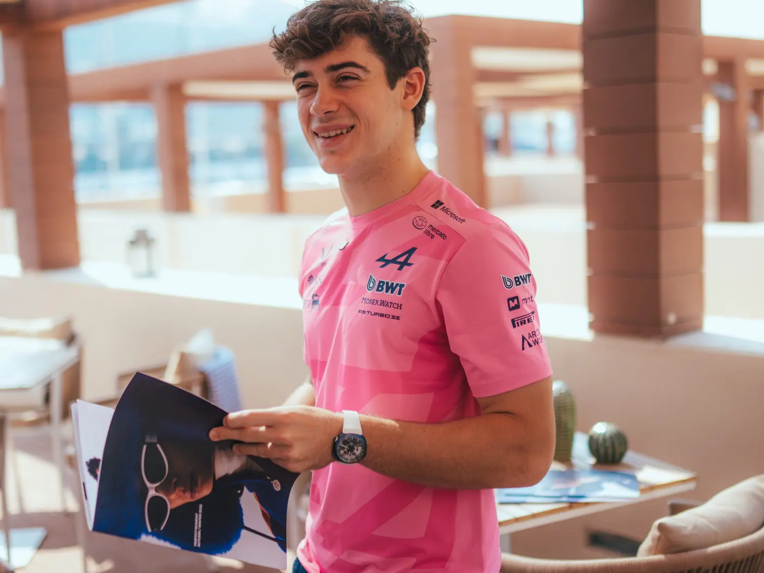 Franco cumple 23 años y disfruta de un gran momento deprotivo en la F1. Foto: @AlpineF1Team