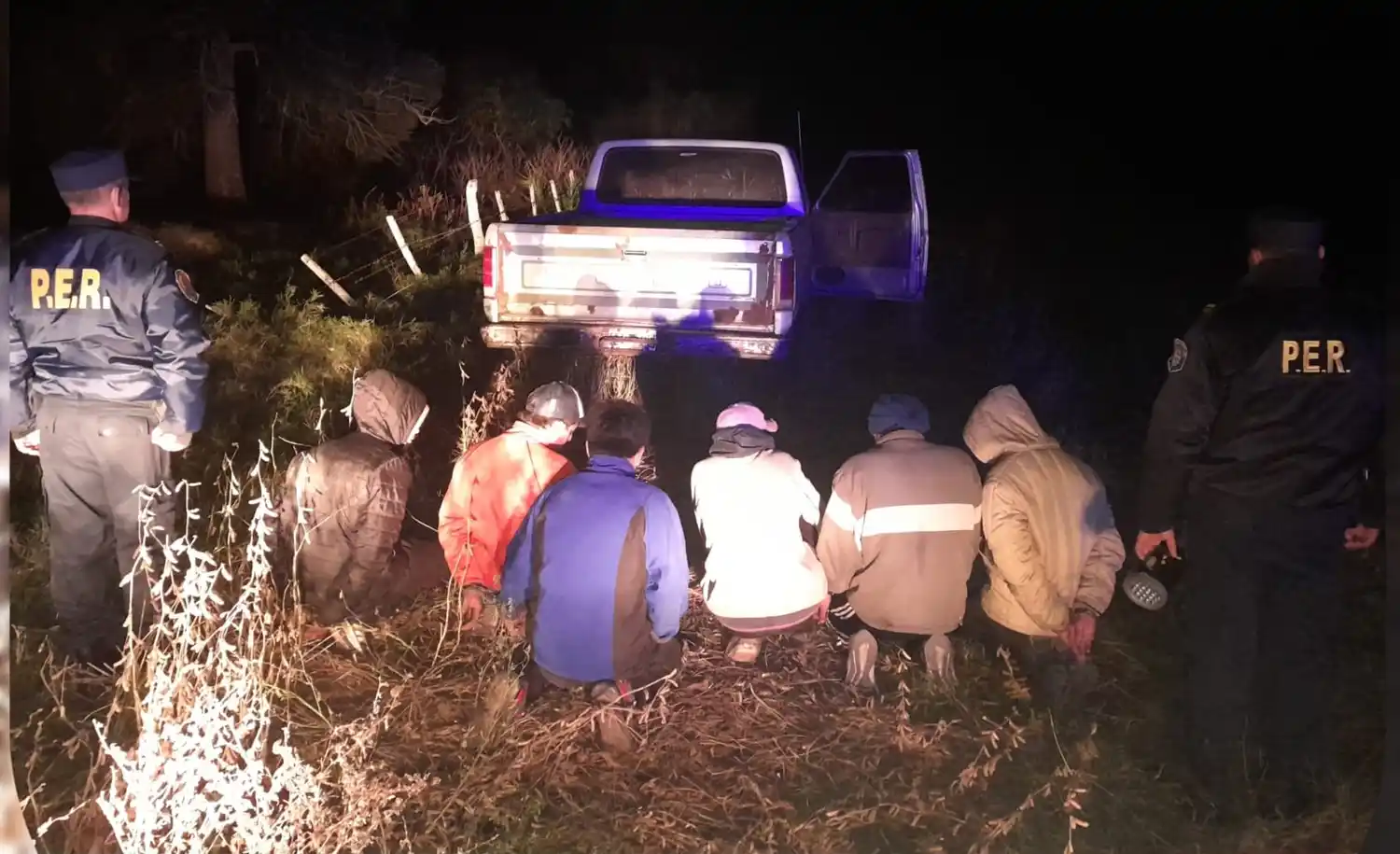Seis personas aprehendidas por robo en una Estancia