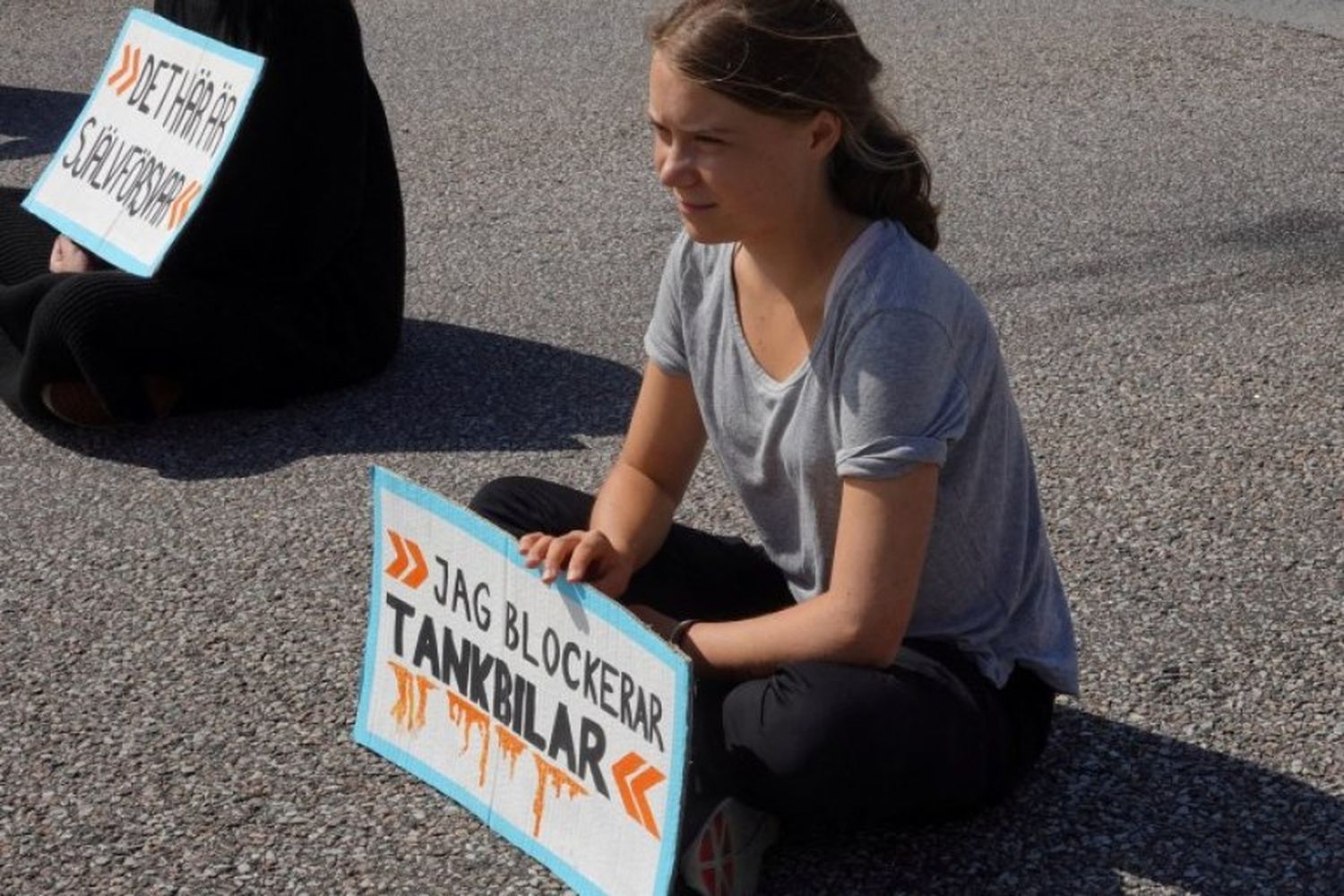 Greta Thunberg volvió a ser acusada de desobedecer una orden policial