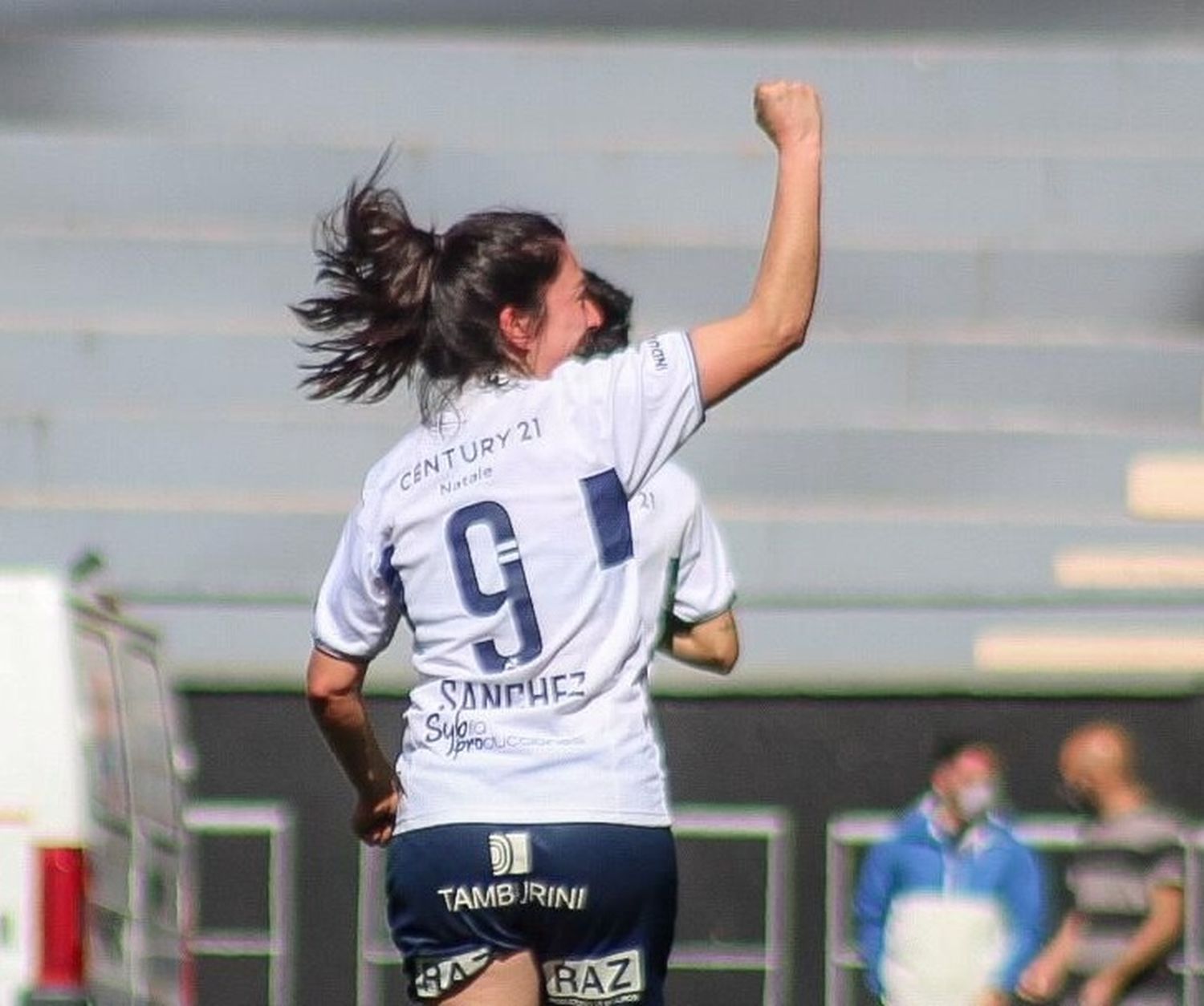 Florencia Sánchez aportó en la goleada de Gimnasia