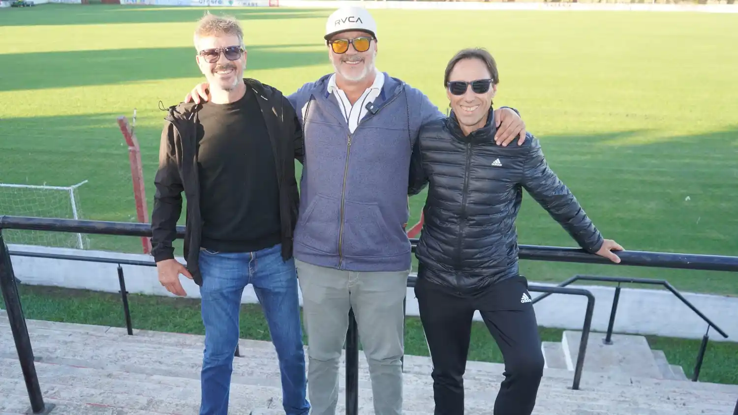 Jorge Racich, Fernando Lastra y Arturo Cantón, piezas importantes de aquel Mataderos campeón en el 1996