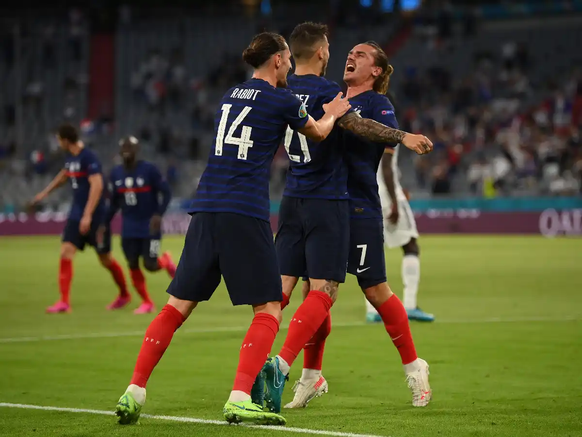 Francia le ganó a Alemania por la Eurocopa