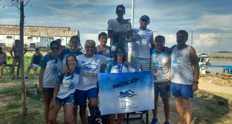 En Ramallo, sampedrinos participaron en el cierre del Circuito del Río Paraná