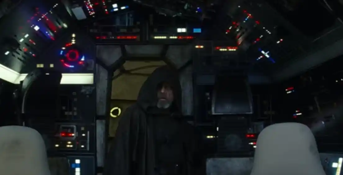 “Star Wars: The Last Jedi”: Luke vuelve al Millennium Falcon en el nuevo tráiler