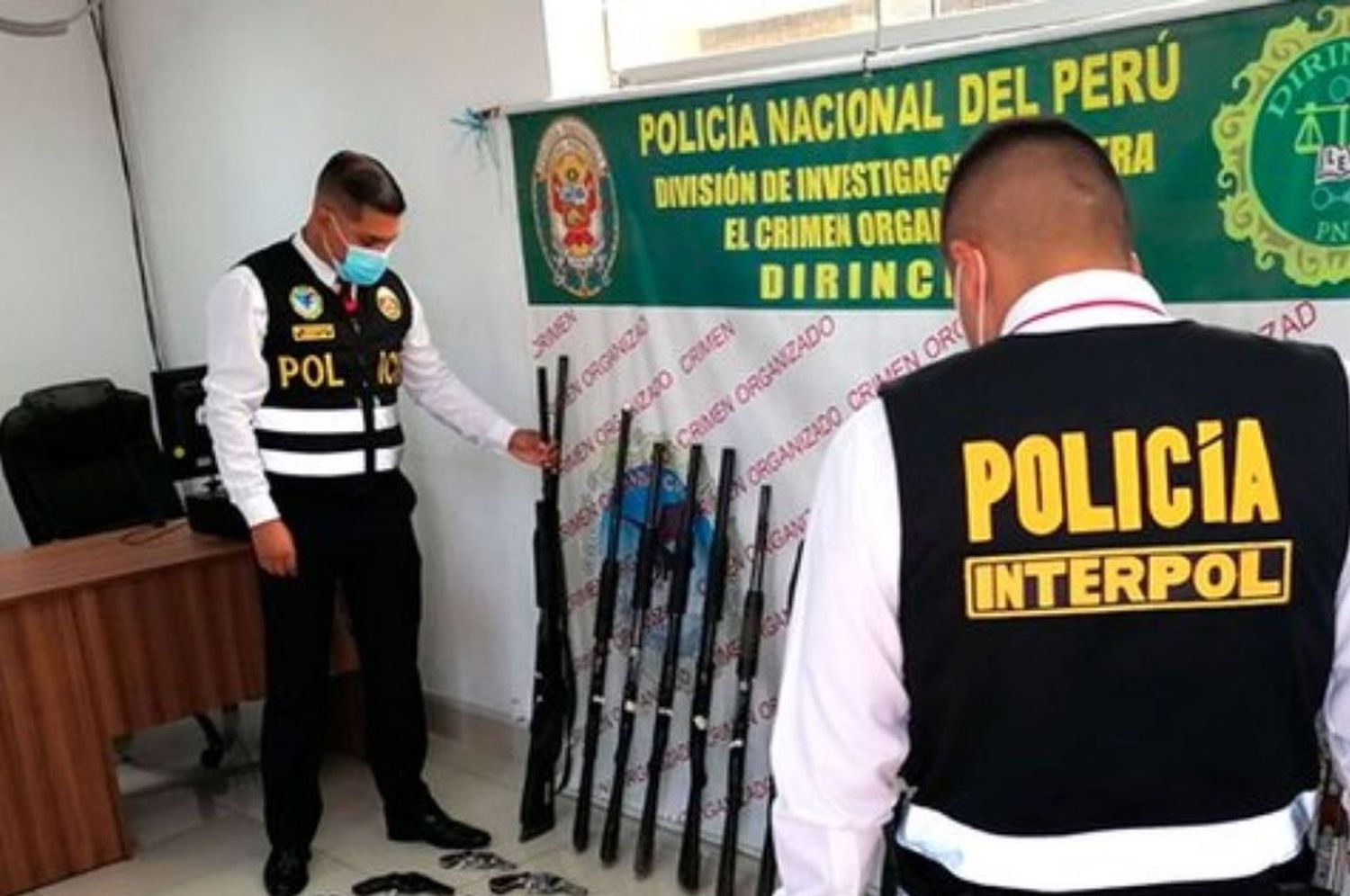 Importante golpe de la Interpol al tráfico de armas en América Latina