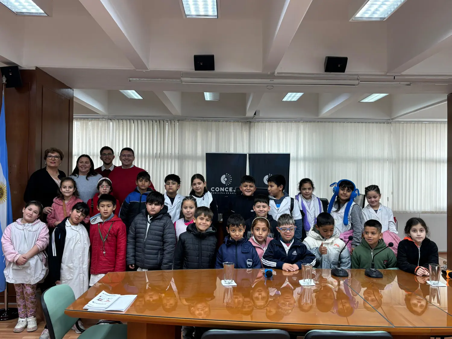 Alumnos conocieron el funcionamiento del Concejo Municipal de Rafaela