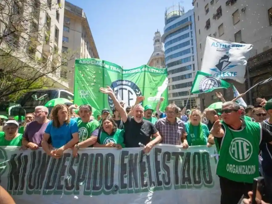 ATE anunció un paro nacional general para el 11 de febrero contra la reforma laboral