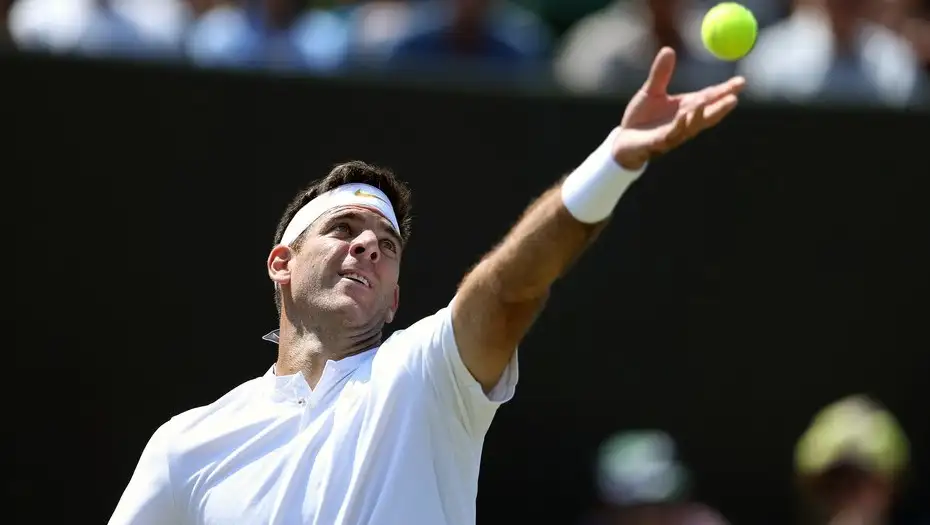 Gran partido de Del Potro para pasar a tercera ronda en Wimbledon