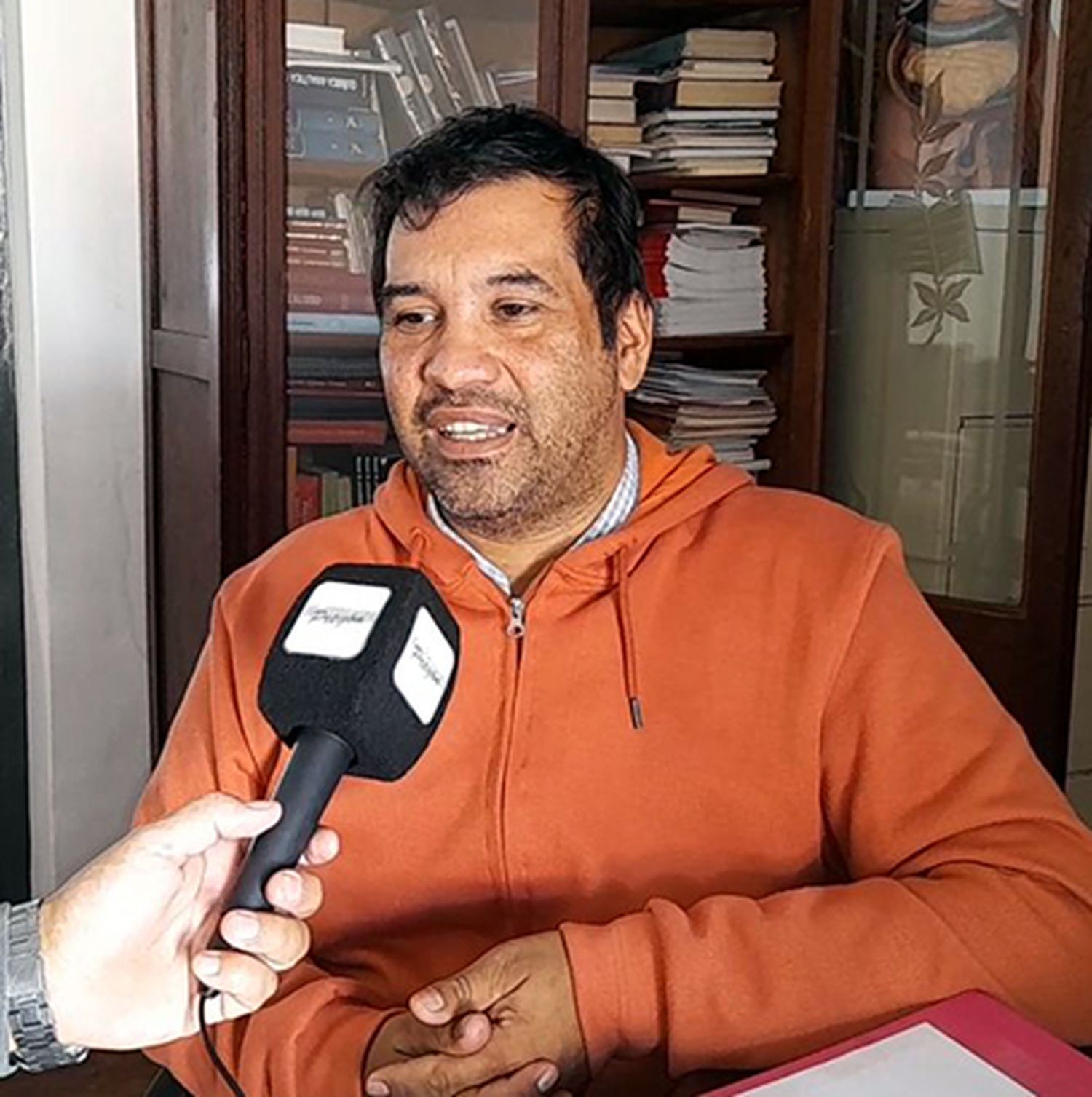 Matías Cevasco, secretario de la Cruz Roja, filial Gualeguay.