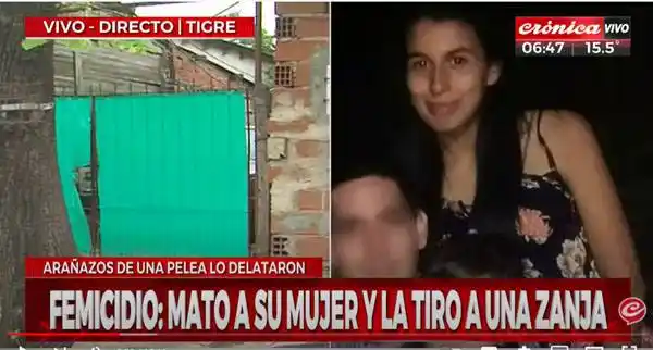 TREMENDO: mató a su mujer y la tiró en una zanja
